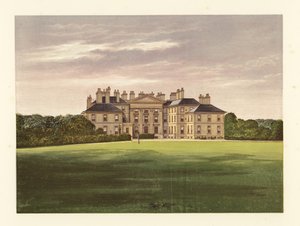 Dalkeith Sarayı, Edinburgh, İskoçya. by Alexander Francis (after) Lydon