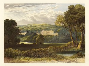 Denton Hall, Yorkshire, İngiltere. by Alexander Francis (after) Lydon
