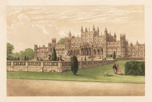 Eaton Salonu, Cheshire, İngiltere. by Alexander Francis (after) Lydon
