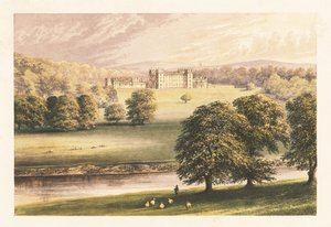 Kat Kalesi, Roxburghshire, İskoçya. by Alexander Francis (after) Lydon