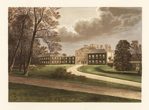 Haddo Evi, Aberdeenshire, İskoçya. by Alexander Francis (after) Lydon