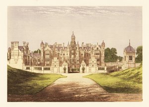 Harlaxton Malikanesi, Lincolnshire, İngiltere.