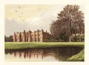 Hengrave Salonu, Suffolk, İngiltere.