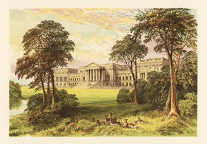 Stowe Parkı, Buckinghamshire, İngiltere. by Alexander Francis (after) Lydon