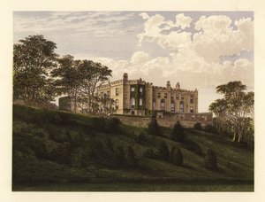 Workington Hall, Cumberland, İngiltere. by Alexander Francis (after) Lydon