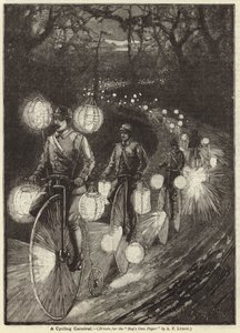 Bir bisiklet karnavalı by Alexander Francis Lydon