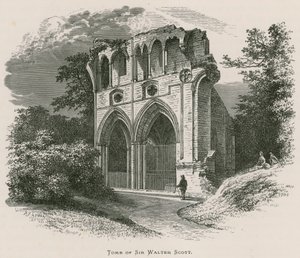 Dryburgh Manastırı, Sir Walter Scott