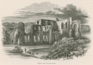 Furness Abbey, From the South-east  by Alexander Francis Lydon