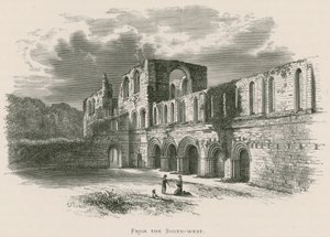 Furness Abbey, From the South-west  by Alexander Francis Lydon