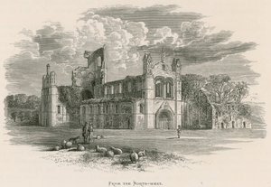Kuzeybatıdan Kirkstall Manastırı, by Alexander Francis Lydon