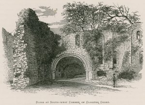 Kirkstall Manastırı, Cloister Court