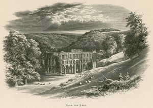 Doğudan Rievaulx Manastırı,