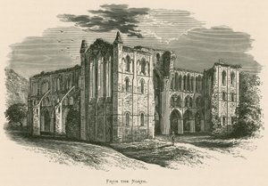 Kuzeyden Rievaulx Manastırı, by Alexander Francis Lydon