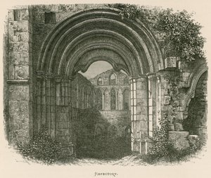 Rievaulx Manastırı, Yemekhane by Alexander Francis Lydon