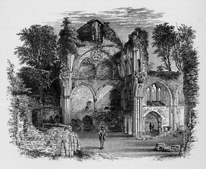 Güney Transept, Netley Manastırı, c1880, 1897 by Alexander Francis Lydon