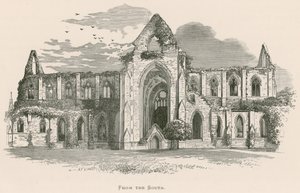 Tintern Abbey, From the South  by Alexander Francis Lydon