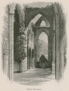 Tintern Manastırı, Güney Transept by Alexander Francis Lydon