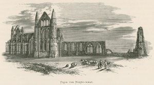 Kuzeybatıdan Whitby Manastırı, by Alexander Francis Lydon