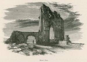 Whitby Manastırı, Batı Yakası by Alexander Francis Lydon