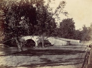 Burnside Köprüsü, Antietam karşısında, Sharpsburg yakınlarında, No. 1, Eylül 1862, 1862. by Alexander Gardner