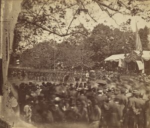 [Grand Army Review, Washington, D.C.], Mayıs 1865. by Alexander Gardner