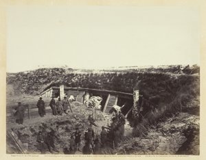 Minber, Fort Fisher, NC, Ocak 1865. by Alexander Gardner