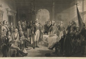 Washington ve Generalleri, pub. 1870