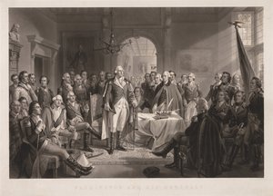 Washington ve Generalleri Key ile.
