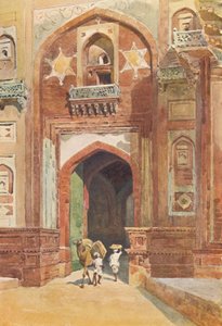Agra Kalesi - Delhi Kapısı İçinde, c1880 1905.