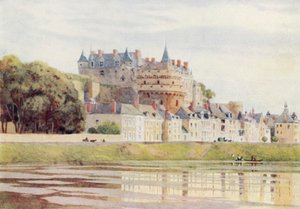 Amboise, Kale (renkli taş) by Alexander Henry Hallam Murray