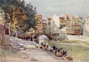 Narbonne, "İki Denizin Kanalı" (renkli taş) by Alexander Henry Hallam Murray