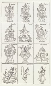 Hindu Panteonu by Alexander Henry Hallam Murray