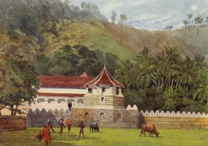 Diş Tapınağı, Kandy, Dış