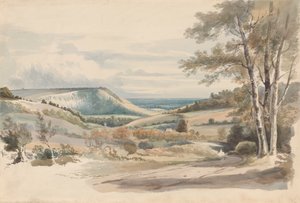West Humble Lane'den Boxhill by Alexander Monro