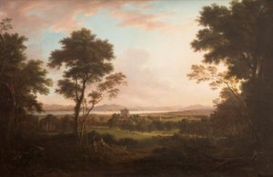 Huntly Kalesi, 1800 dolayları (tuval üzerine yağlı boya) by Alexander Nasmyth