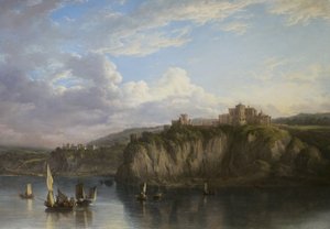 Denizden Gelen Culzean Kalesi, 1816 dolayları by Alexander Nasmyth