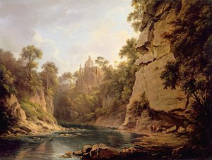 Hawthornden Castle, near Edinburgh, c.1820-22 