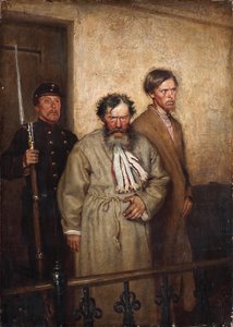 Mahkeme Salonunda, 1877 by Alexander Nikanorovich Novoskoltsev