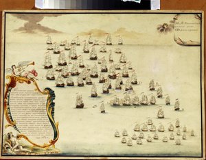 Kerç Boğazı Deniz Muharebesi (Ukrayna) 19 Temmuz 1790 (19 Temmuz Kerç Boğazı Deniz Muharebesi) by Alexander Nikolaevich Depaldo