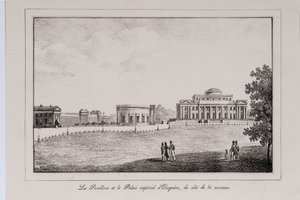 Yelagin Sarayı, Saint Petersburg Serisi Görünümleri, Saint Petersburg, 1820