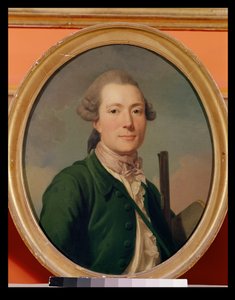 Av Elbiseli Kont Pierre-Francois de Cluzel (1734-83) by Alexander Roslin