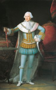 Sardunya Kralı III. Victor Amadeus'un (Torino) Portresi. by Alexander Roslin