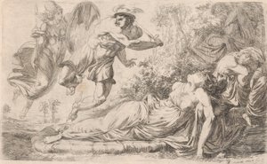 Perseus ve Uyuyan Medusa, 1774.