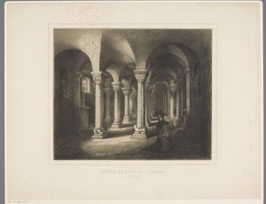 Rolduc Crypt of abbey kilisesi Crypt de l