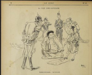 Çin-Japon Barışı, İlginç Konum. İlgilenenler. Kimden: Le Rire, 11 Mayıs 1895, 1895. by Alexander Stuart Boyd