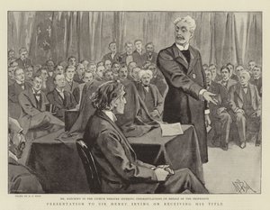 Sir Henry Irving