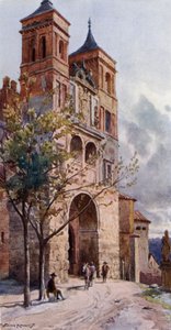 Puerta Del Cambron, Toledo (renkli taş)