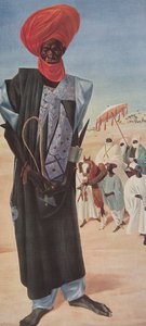 Afrika Çizimleri ve Tablolarından Nijer