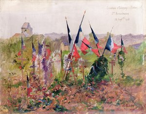 d'Esternay Mezarlığı, İlk doğum günü by Alexandre Bloch