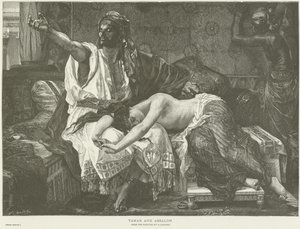 Tamar ve Absalom by Alexandre Cabanel